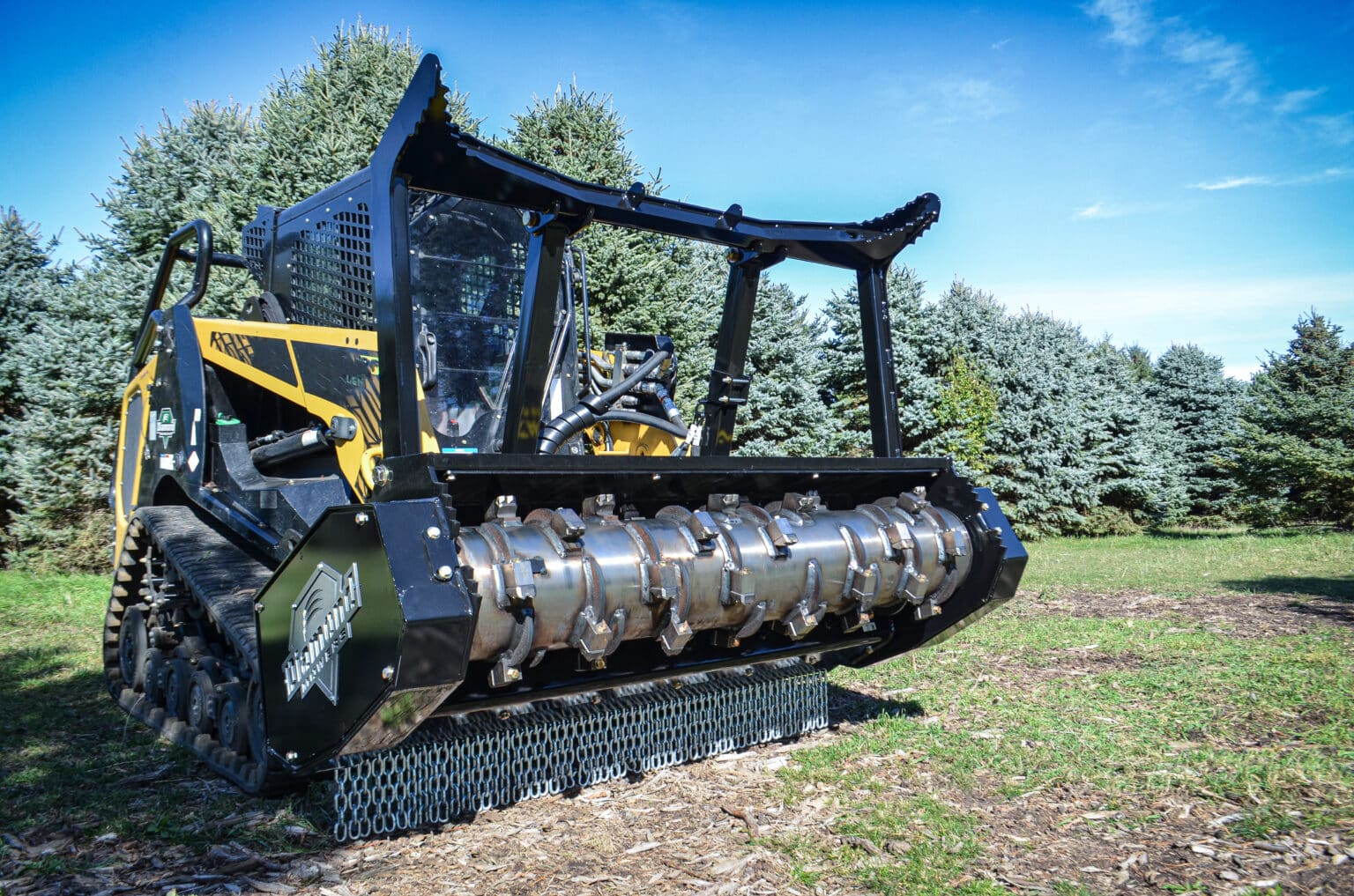 SK Drum Mulcher OD Pro X Attachment | Diamond Mowers
