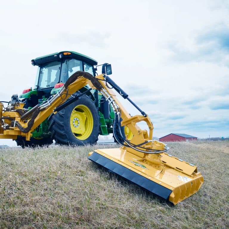 tractor 3 point boom rotary