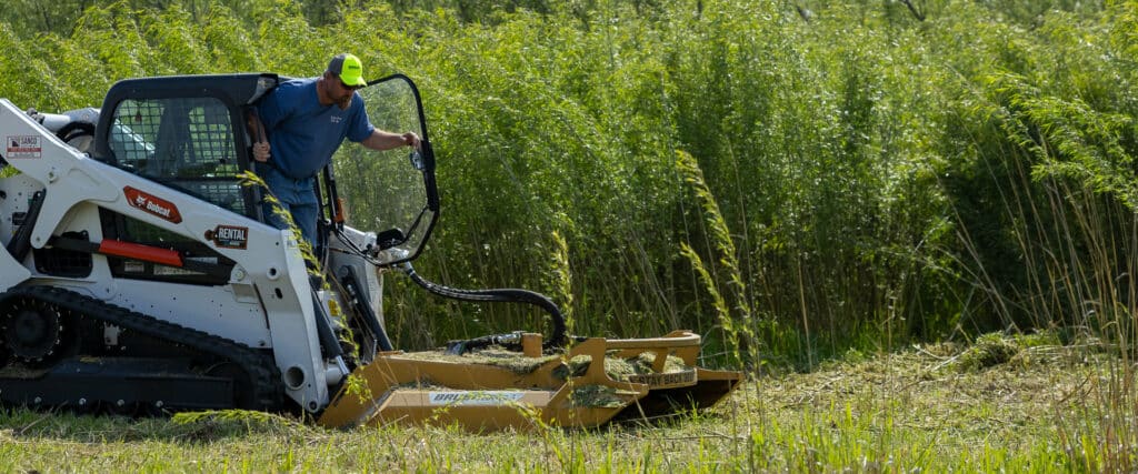 skid steer diamond brush cutter pro