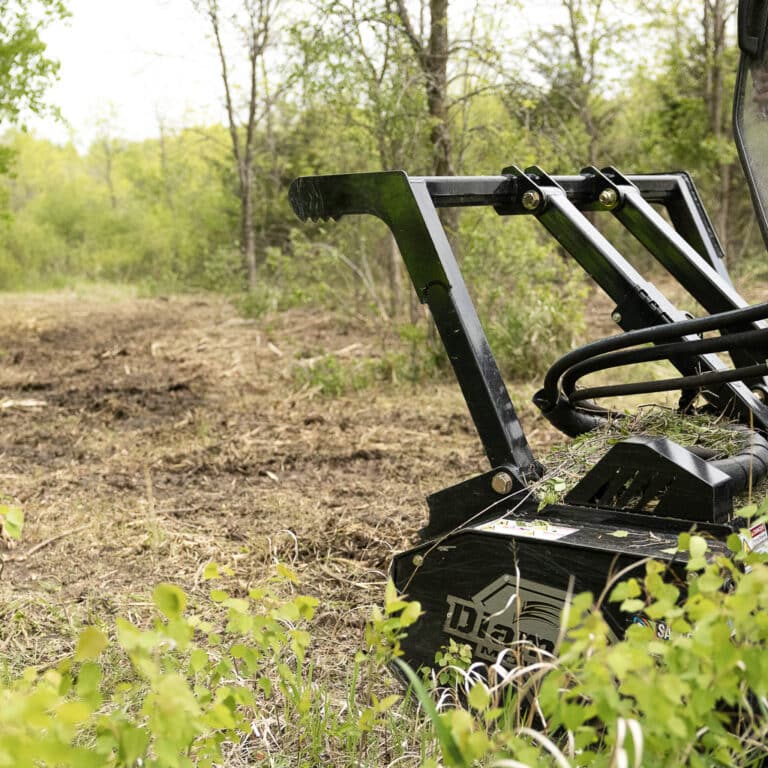 diamond drum mulcher in field