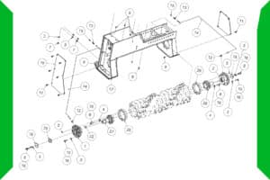 Excavator Drum Mulcher Parts Book