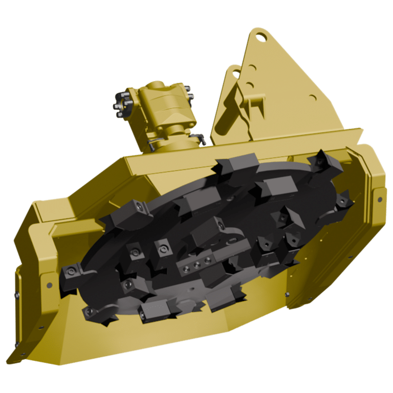 render of diamond mowers attachment