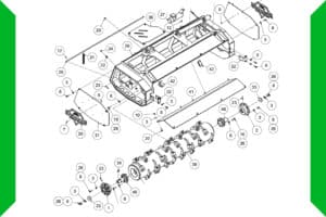 Skid-Steer Drum Mulcher Parts Book