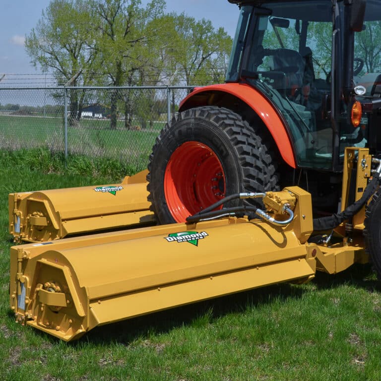 tractor diamond flail mower