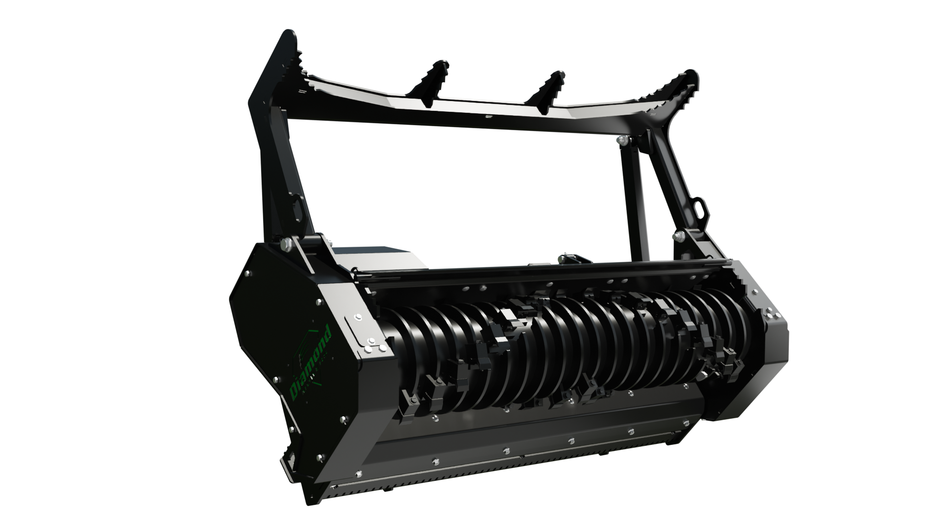 diamond mowers attachment render