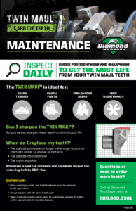 Twin Maul™ Maintenance