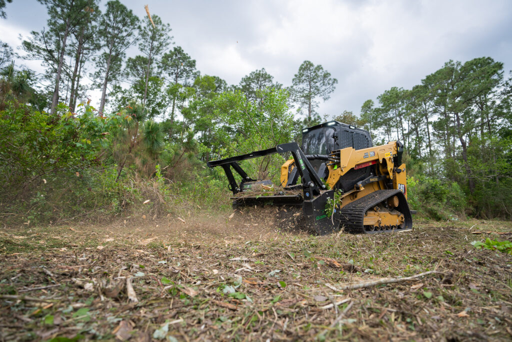 drum mulcher dc pro x 2 mulching brush and trees
