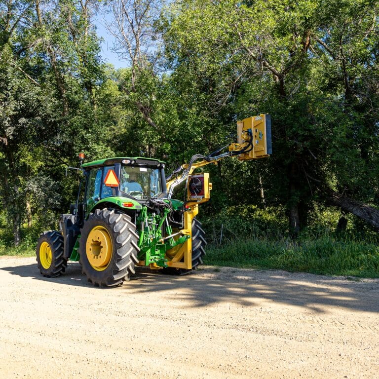 tractor boom mower