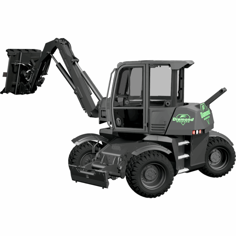 dm 360 with a rotary mower