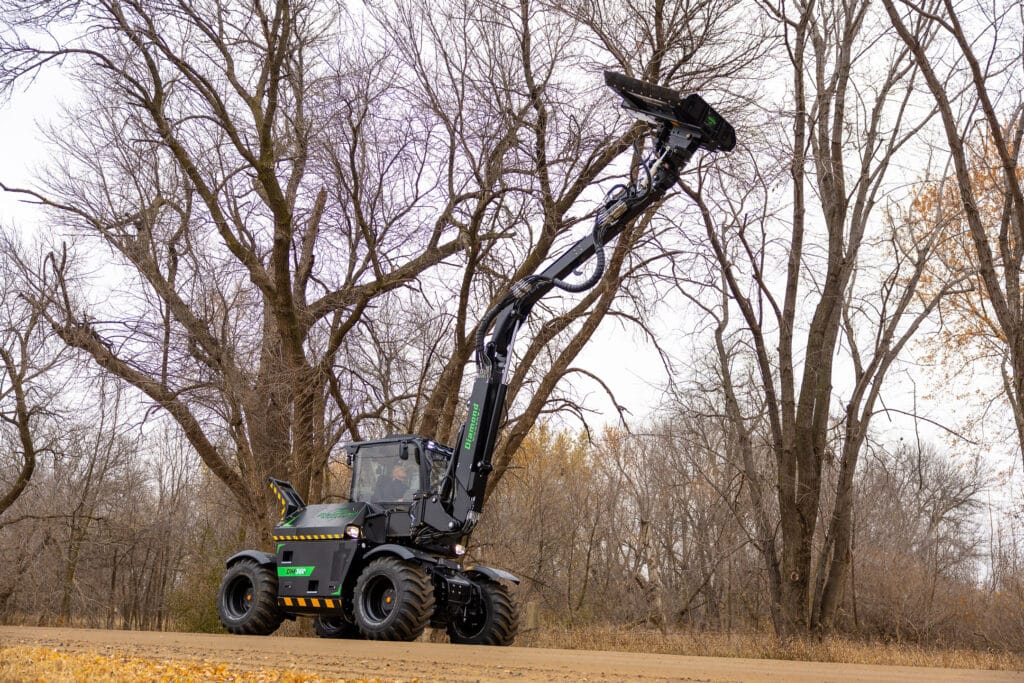 dm 360 rotary cutting trees