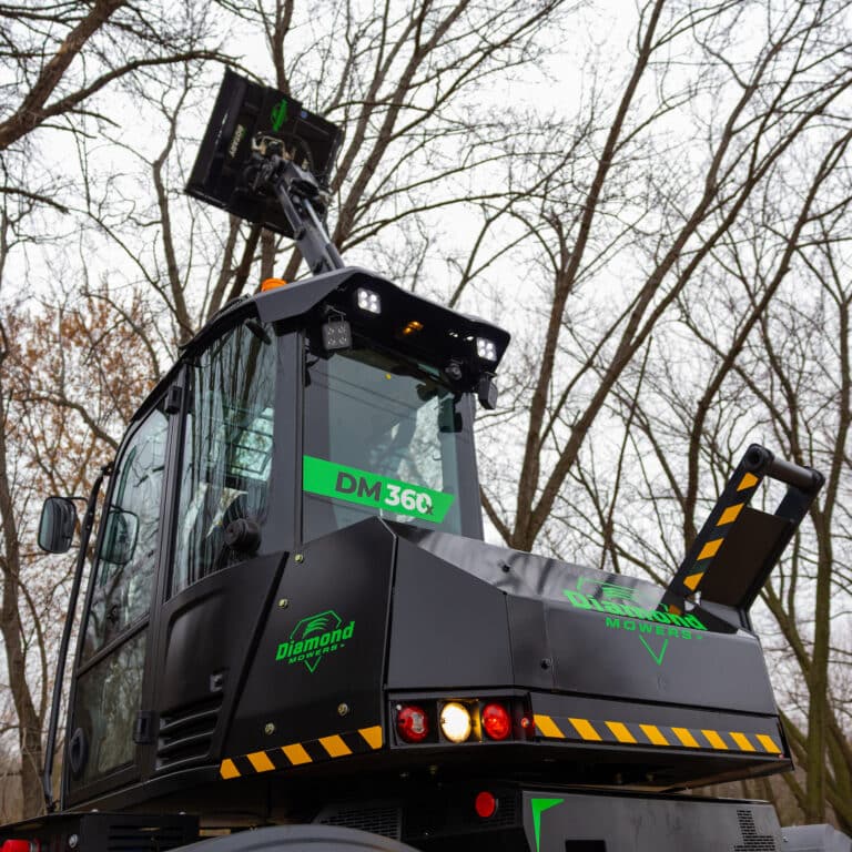 dm 360 cutting a tree